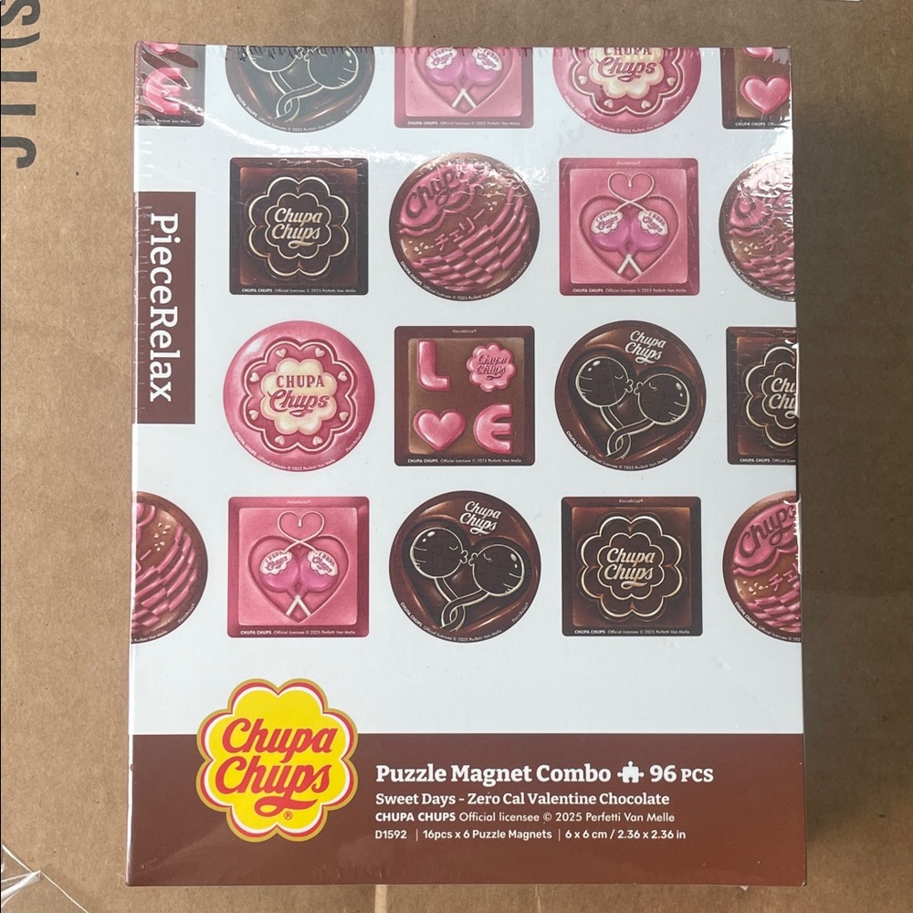 Chupa Chups 96‎ Piece Puzzle Magnet Combo